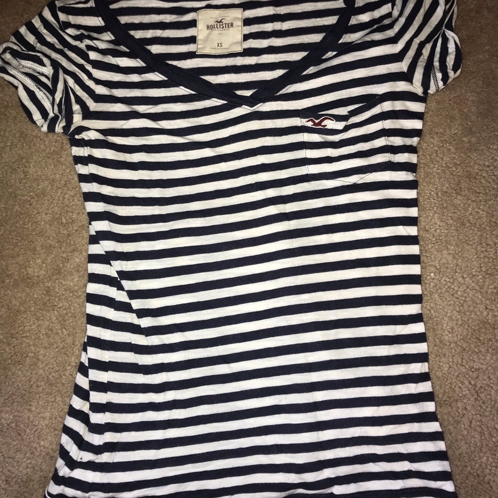 Hollister striped top